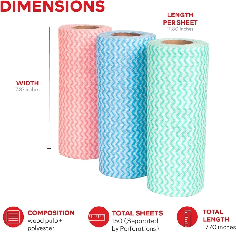 Disposable Cleaning Cloth Roll high quality